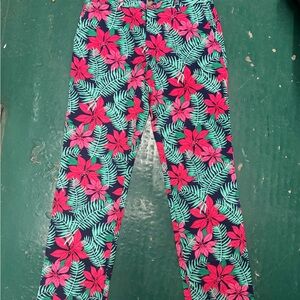 NWOT vineyard vines mens christmas poinsettia breaker pants 30x32